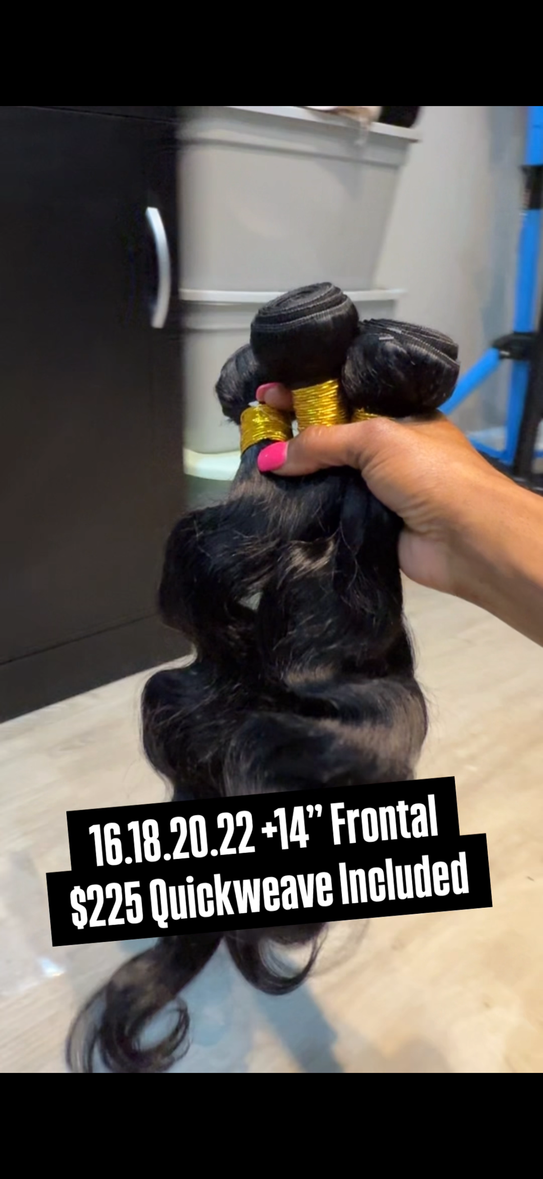 16.18.20.22 + 14” Frontal Bodywave